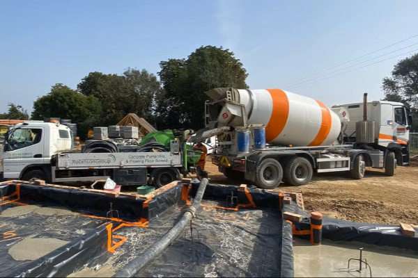 Concrete floors we install